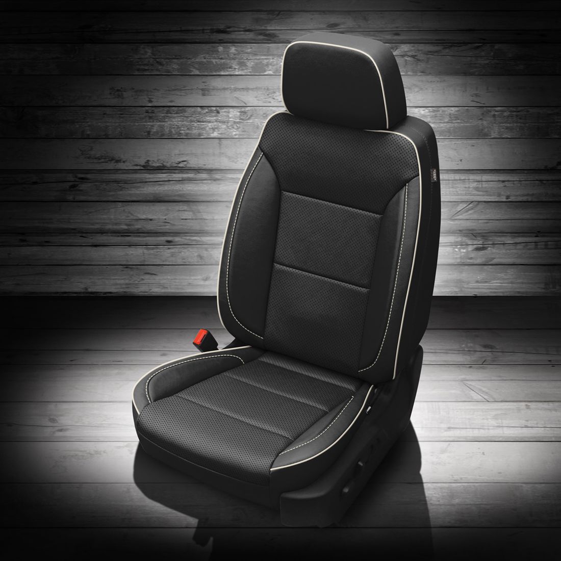 BLACK wrap, Perf Body, PEARL piping