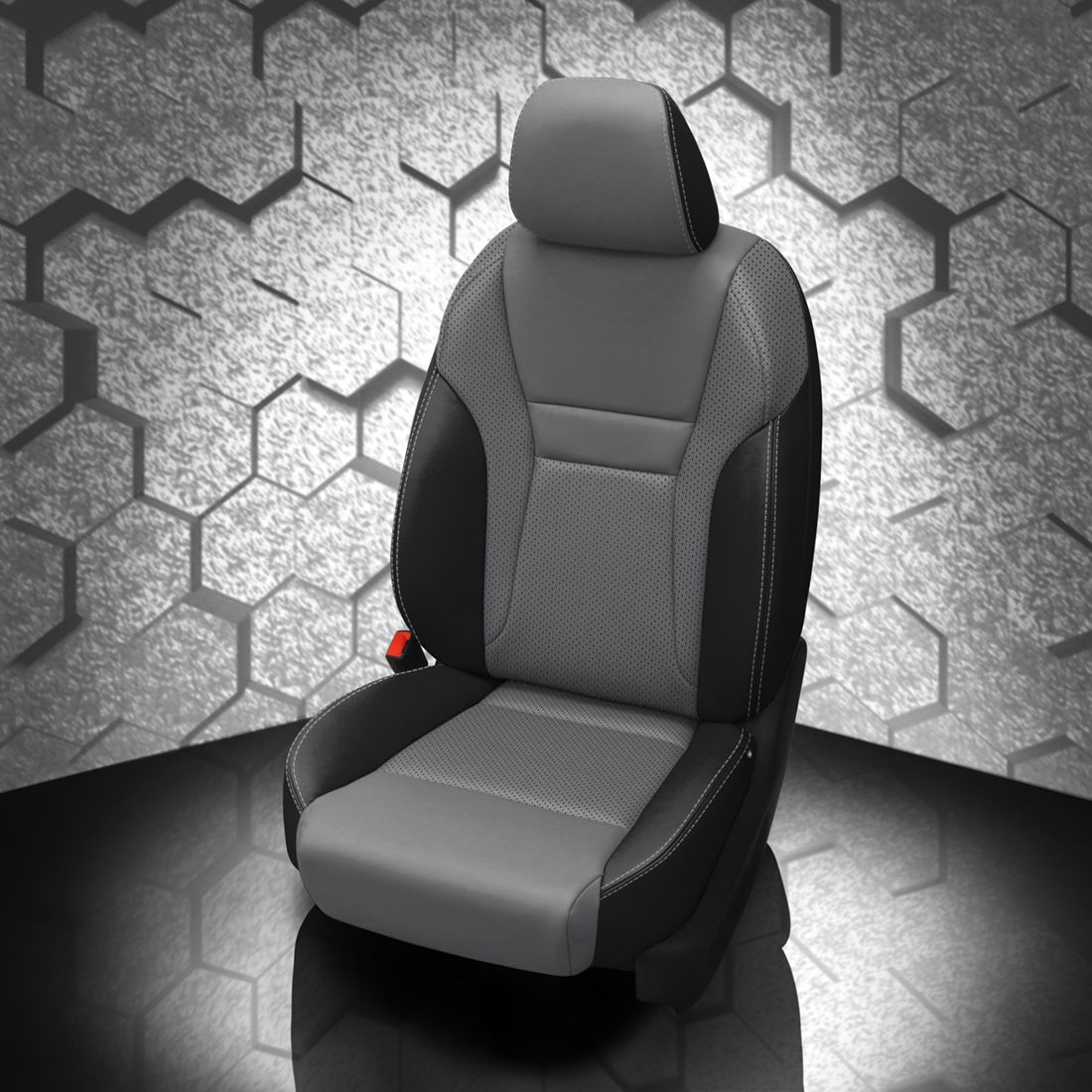 BLACK wrap, LUNAR GREY Center, Perf Inserts & Wings, SILVER contrast all stitch, LUNAR GREY wings