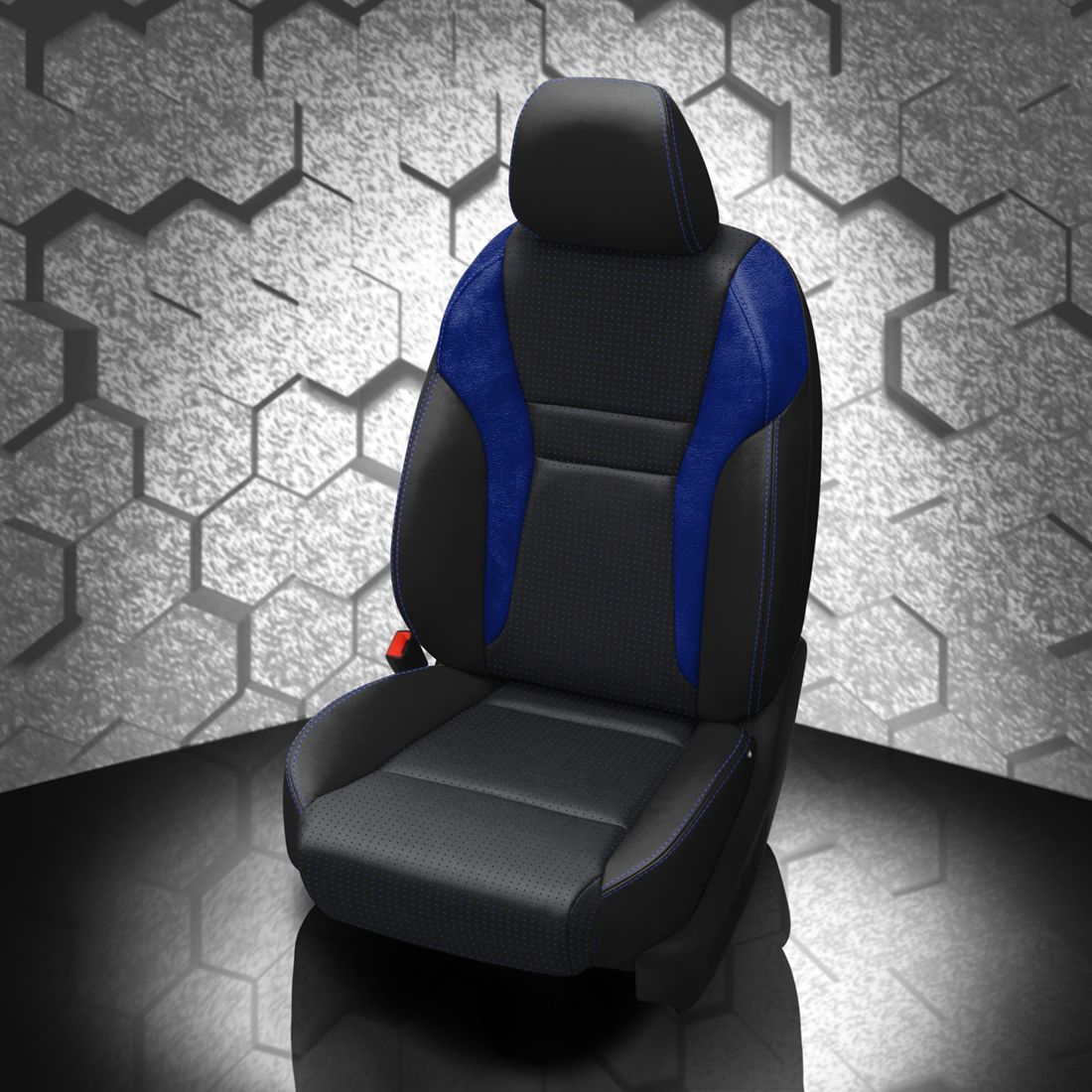 BLACK wrap, BCDA BLUE Body, COBALT contrast all stitch, ~3037 SAPPHIRE wings