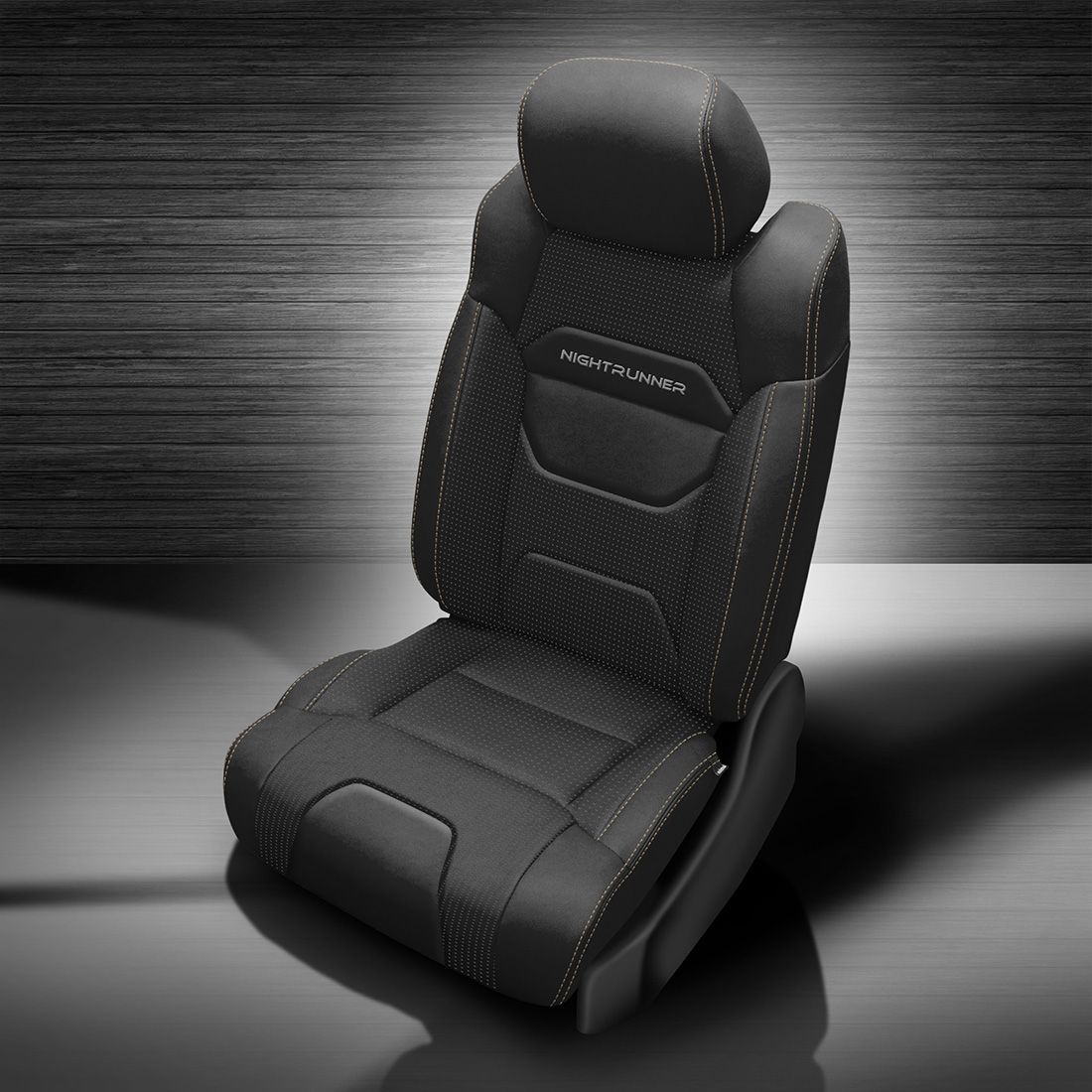 BLACK wrap, BCDA FLINT Insert, SHALE contrast all stitch, BCDA FLINT wings, MISCELLANEA logo GJ6 4206 (Carbondale)