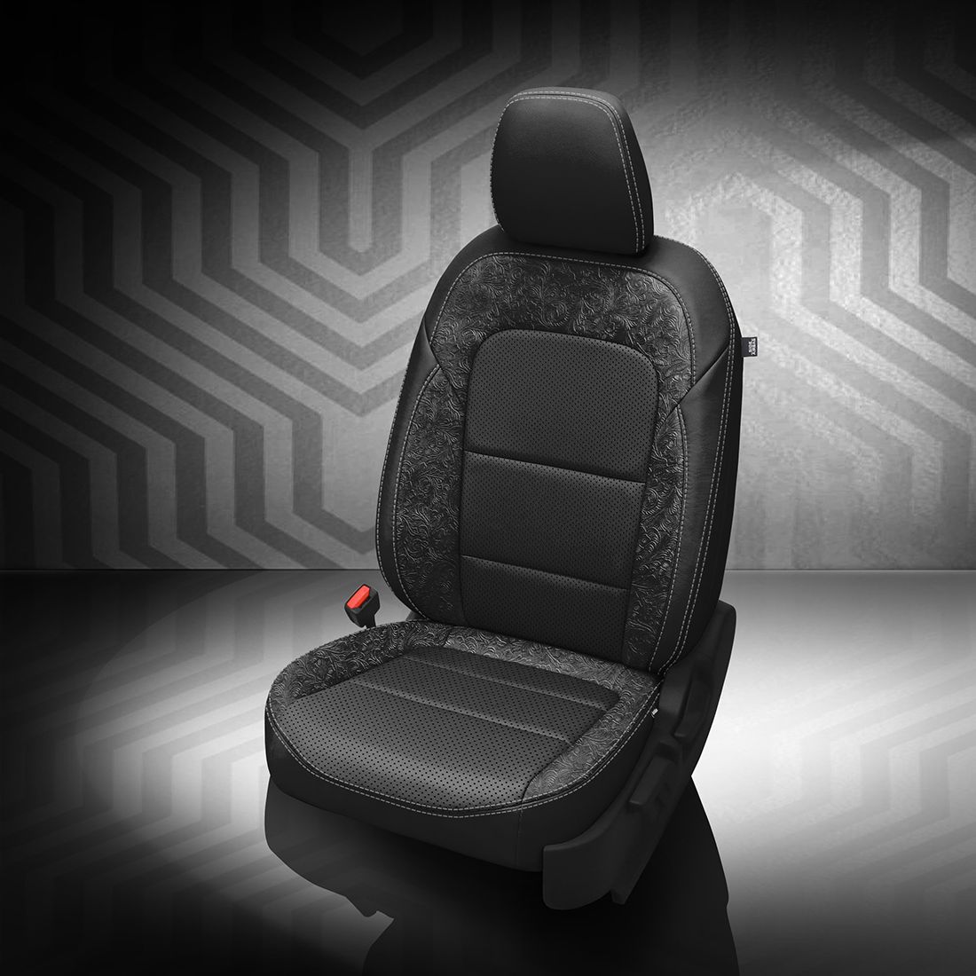 BLACK wrap, BLACK Combo, Perf Combo, SILVER contrast all stitch, OUTLAW BLACK wings
