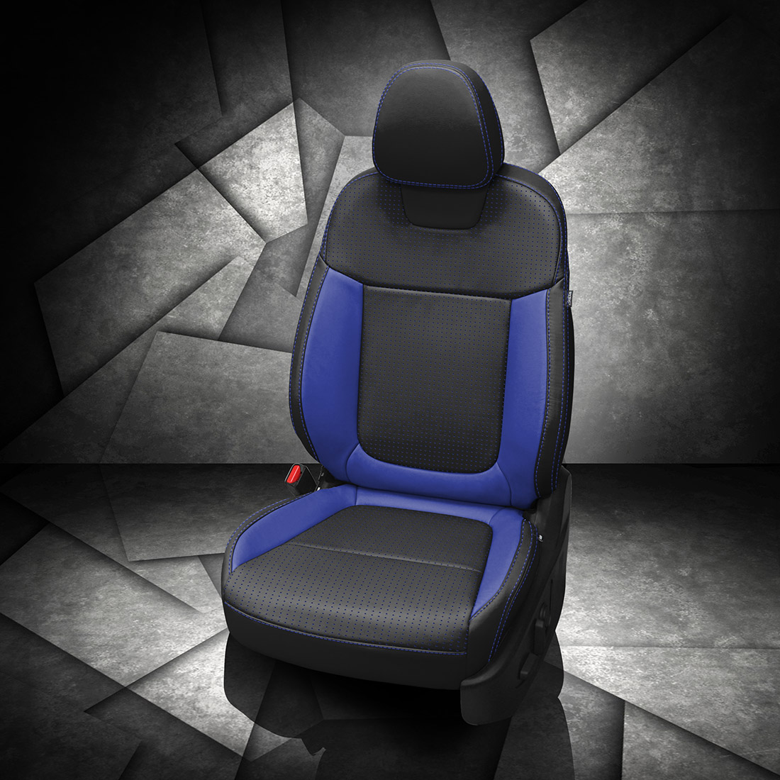 BLACK wrap, BCDA BLUE Body, COBALT contrast all stitch