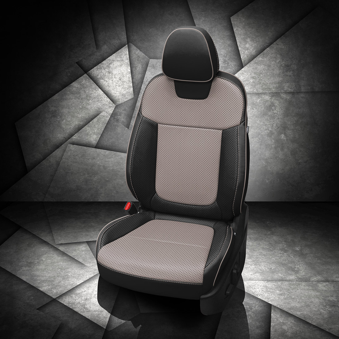 BLACK wrap, DOVE GREY Body, Perf Body & Wings, DOVE GREY piping