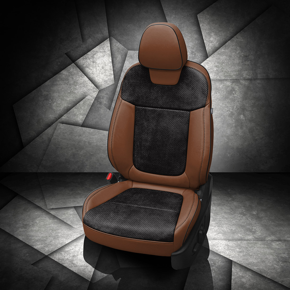 MAHOGANY wrap, ~3030 RAVEN Body, Perf Body, BLACK piping