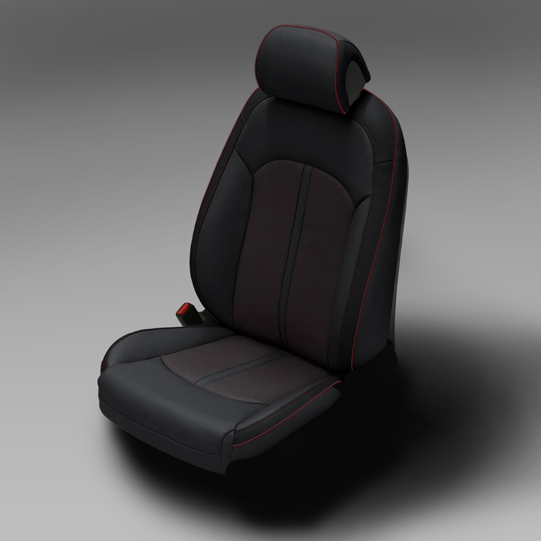 BLACK wrap, BCDA RED Insert, CARDINAL piping, C SHADOW wings