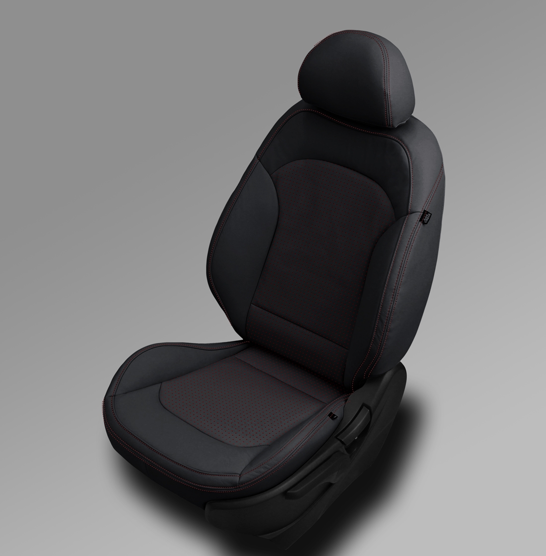 BLACK wrap, BCDA RED Insert, CARDINAL double stitching