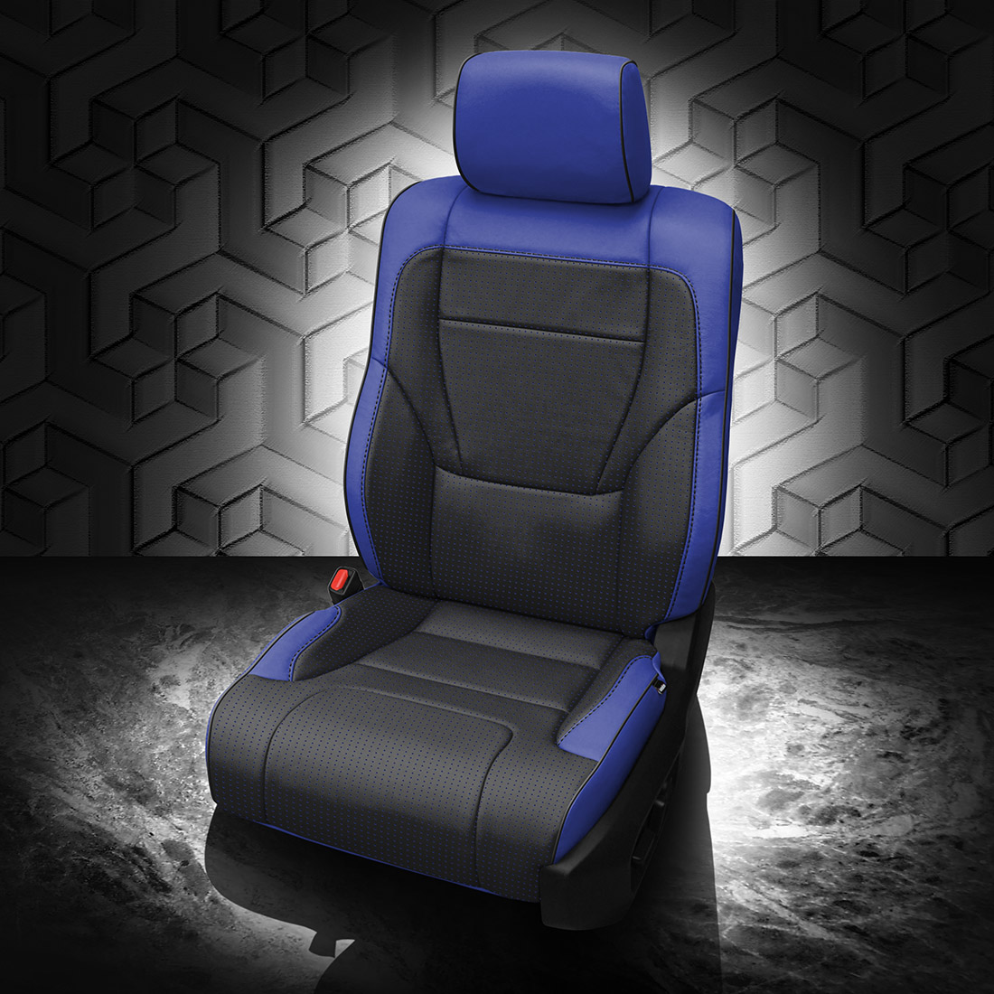 COBALT wrap, BCDA BLUE Combo, BLACK piping, BCDA BLUE wings