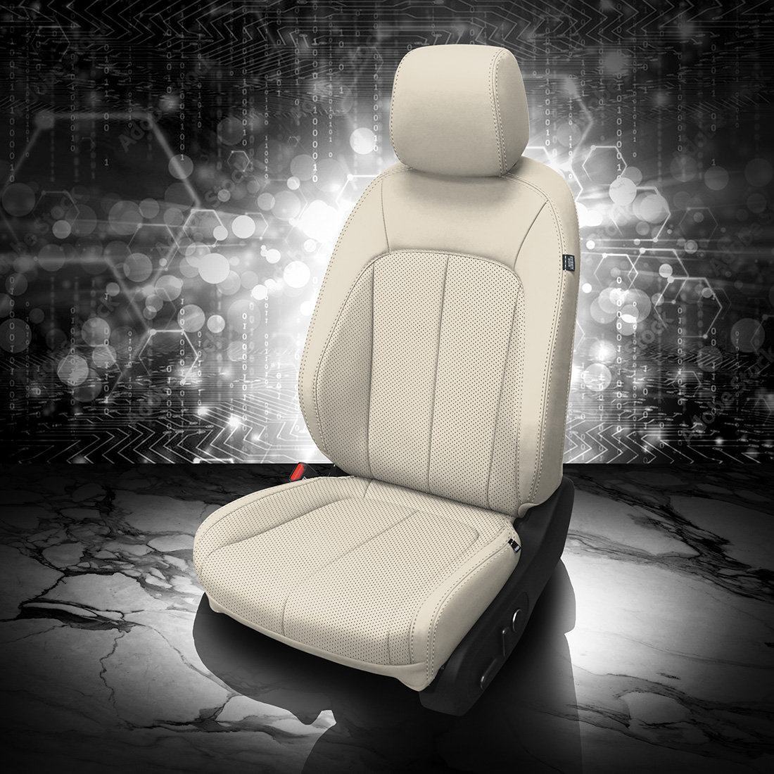 PEARL wrap, Perf Combo & Wings, PEARL double stitching