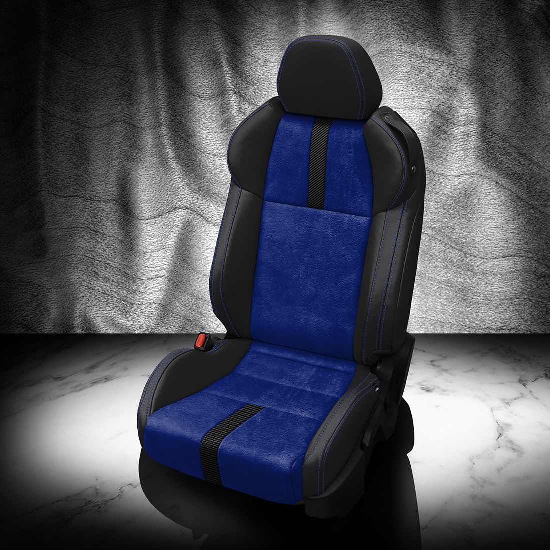BLACK wrap, ~3037 SAPPHIRE Body, COBALT contrast all stitch, C SHADOW wings