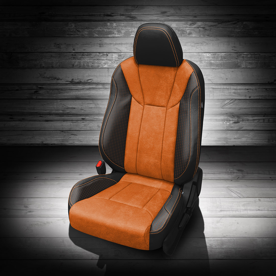BLACK wrap, ~3032 MANGO Body, +CITRUS ORANGE contrast all stitch, BCDA ORANGE wings
