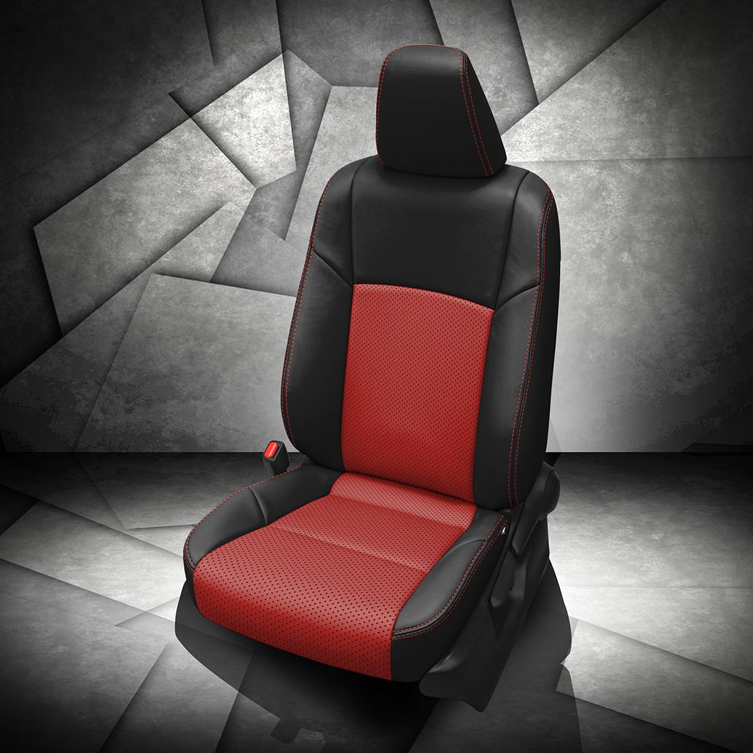 BLACK wrap, RED Combo, Perf Combo, RED contrast all stitch