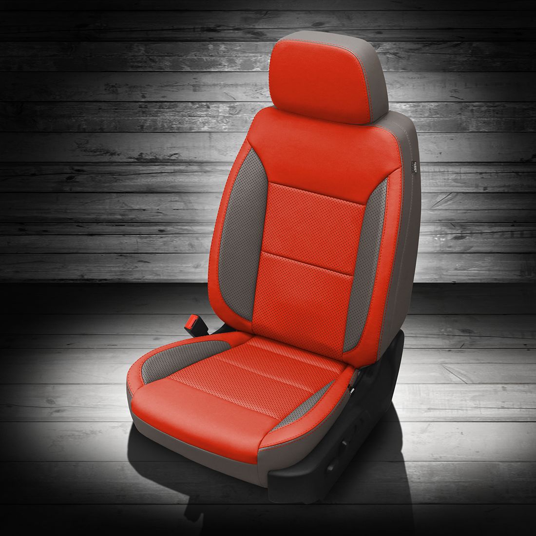 PLATINUM wrap, SALSA Facing, Perf Inserts & Wings, SALSA contrast all stitch, PLATINUM wings