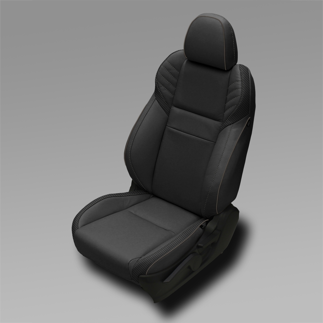 BLACK wrap, BCDA CHARCOAL Insert, SMOKE piping, C SHADOW wings