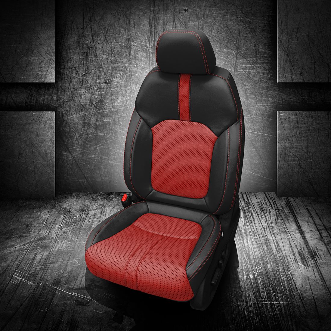 BLACK wrap, RED Combo, Perf Combo & Wings, RED contrast all stitch, RED wings
