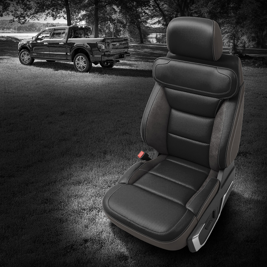 LT GREY wrap, BLACK Facing, Perf Body & Wings, SILVER contrast all stitch, ~6929 DARK SLATE wings