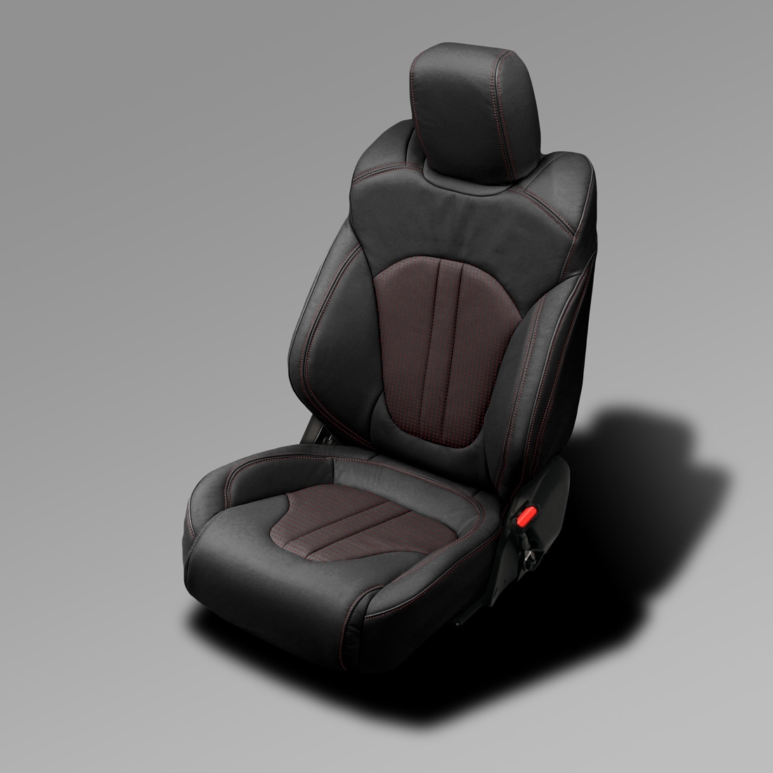 BLACK wrap, BCDA RED Insert, CARDINAL double stitching