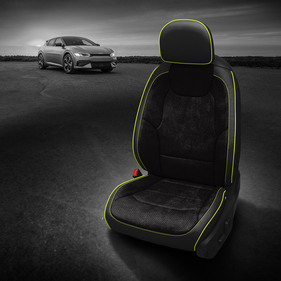 BLACK wrap, ~3030 RAVEN Body, Perf Body, SCRM GRN 77 piping
