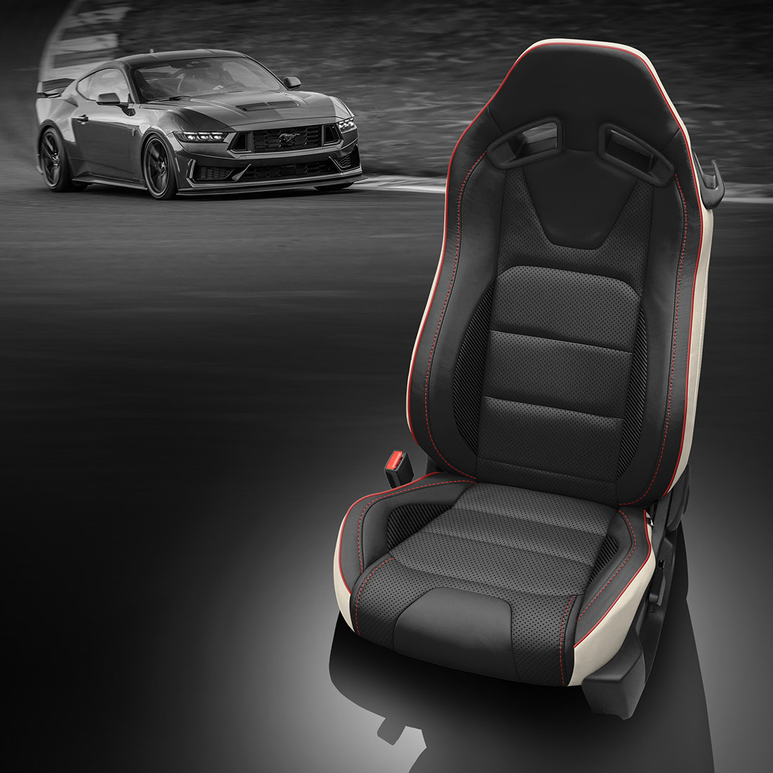 PEARL wrap, BLACK Facing, Perf Body, RED piping, C SHADOW wings