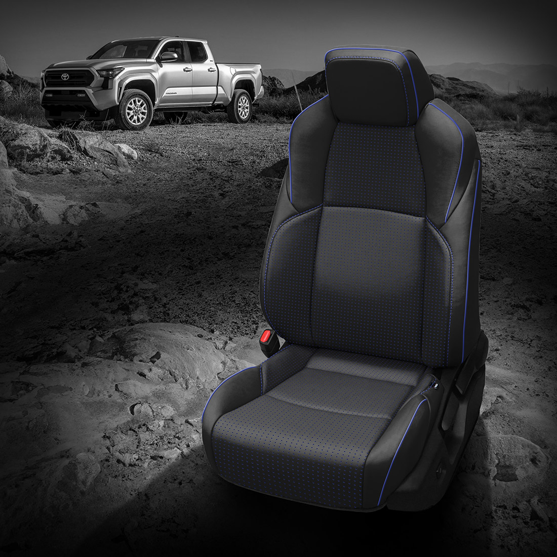 BLACK wrap, BCDA BLUE Body, COBALT piping, BCDA BLUE wings