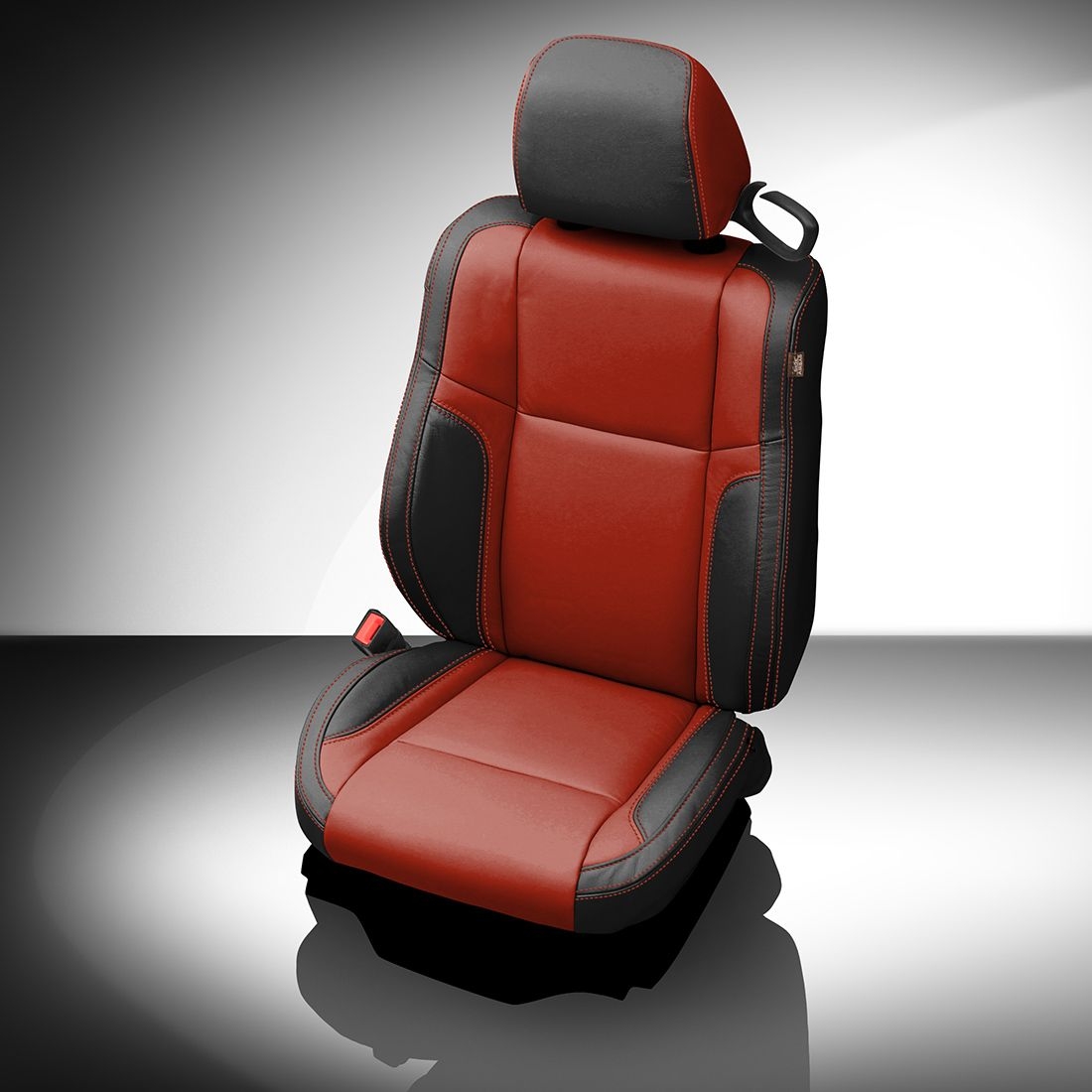 BLACK wrap, CARDINAL Body, CARDINAL double stitching, CARDINAL wings