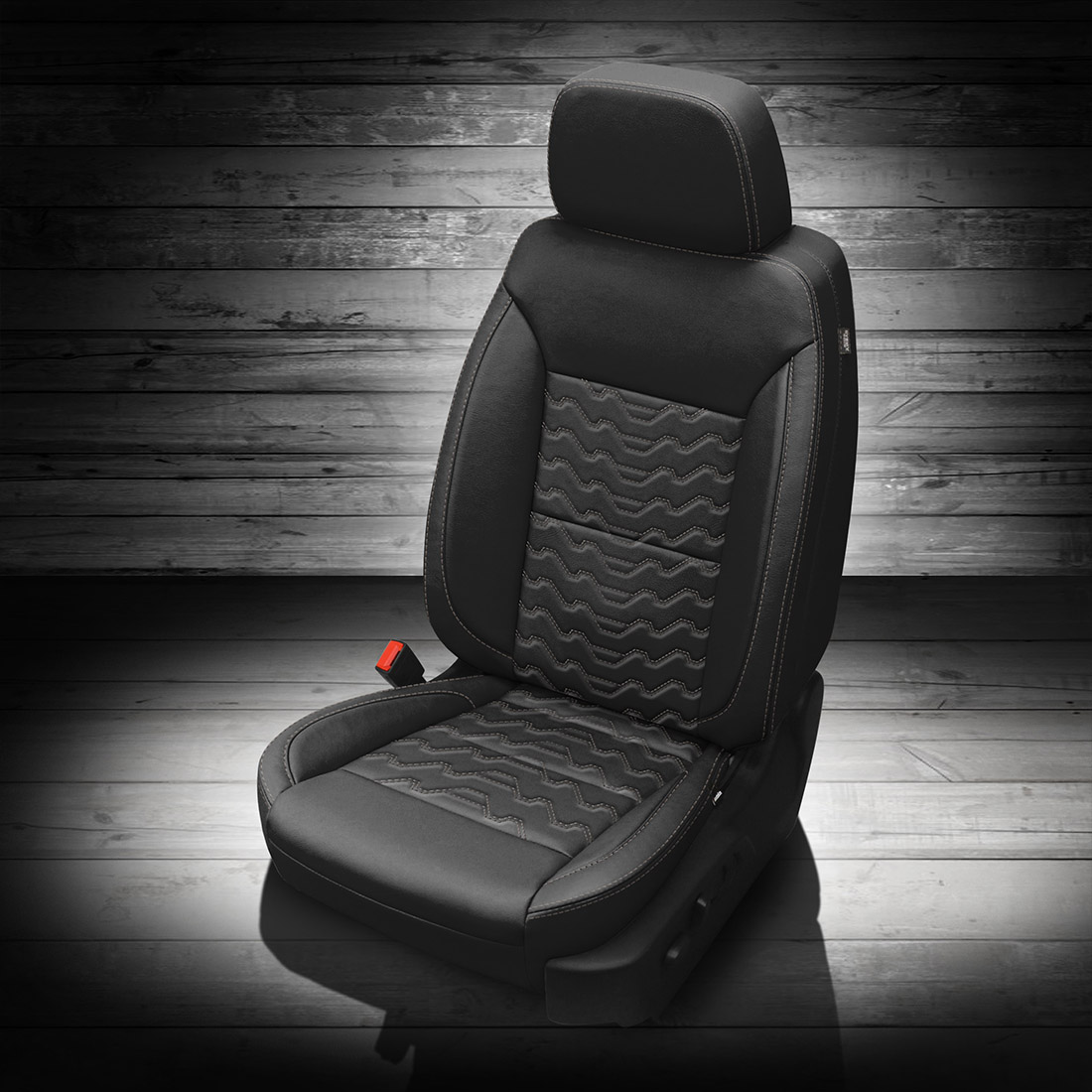 BLACK wrap, PLATINUM contrast all stitch, Tek Stitch VALLEYS INSERTS, PLATINUM TekColor