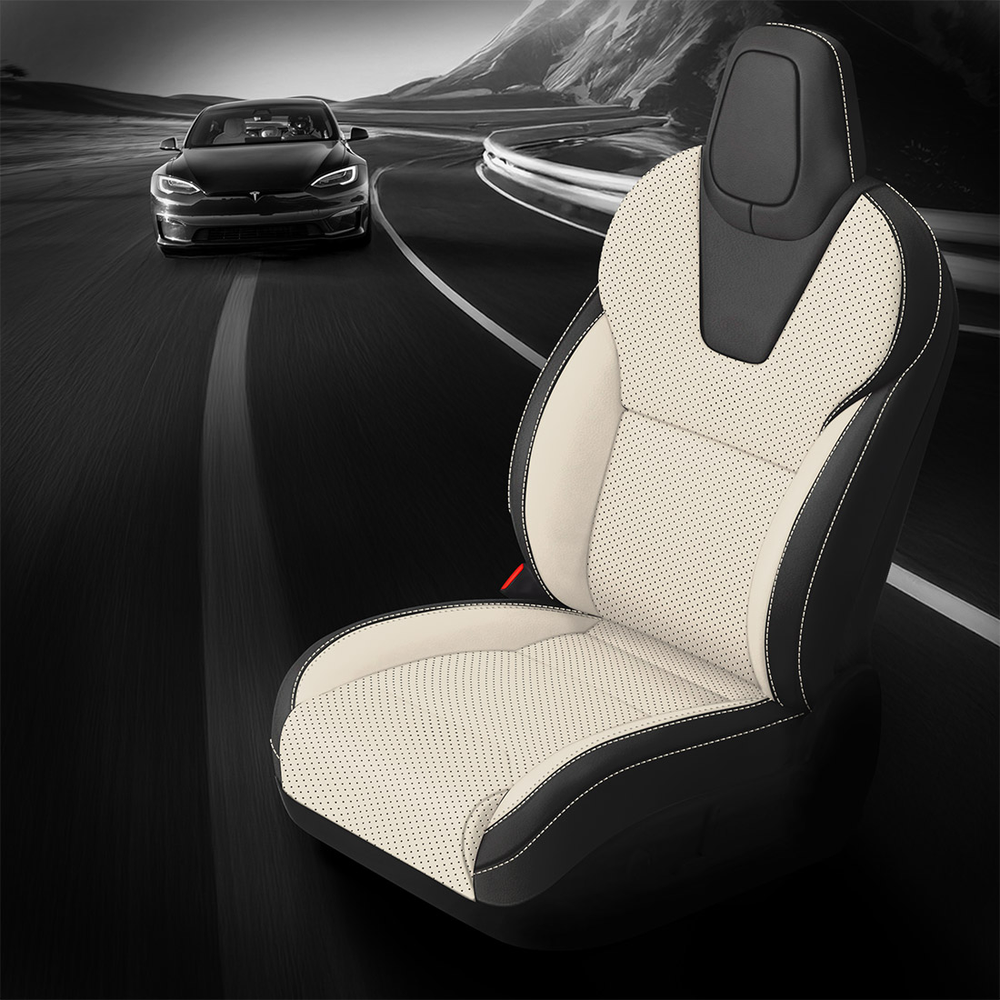 BLACK wrap, PEARL Body, Perf Body, PEARL contrast all stitch, PEARL wings