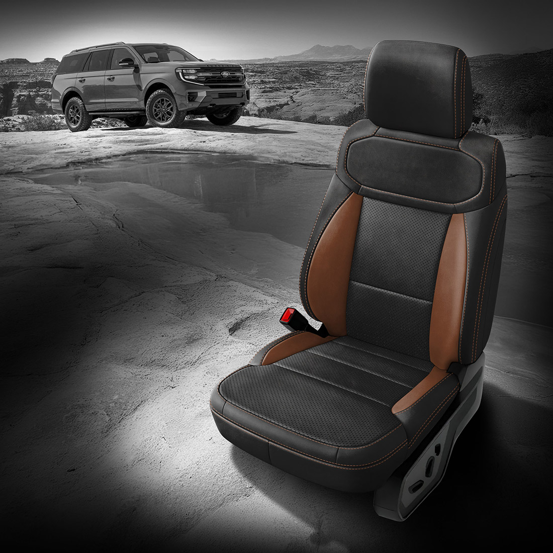 BLACK wrap, MAHOGANY Wings, Perf Combo, MAHOGANY contrast all stitch