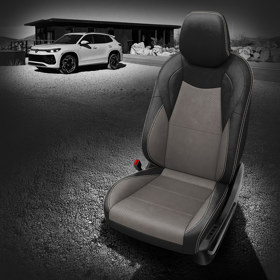 BLACK wrap, ASH Combo, Perf Combo & Wings, PEARL contrast all stitch, ASH wings