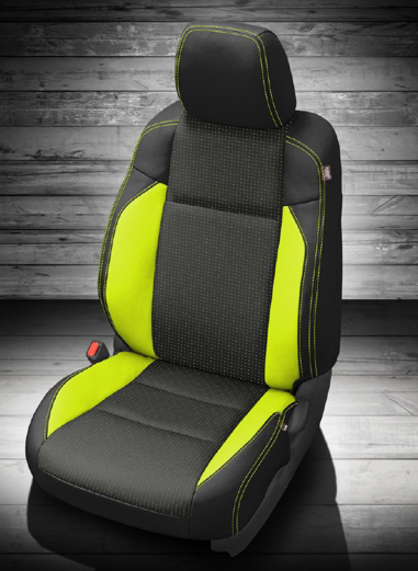 BLACK wrap, BCDA GREEN Body, +ELECLIME76 contrast all stitch, ELEC LIM 76 wings