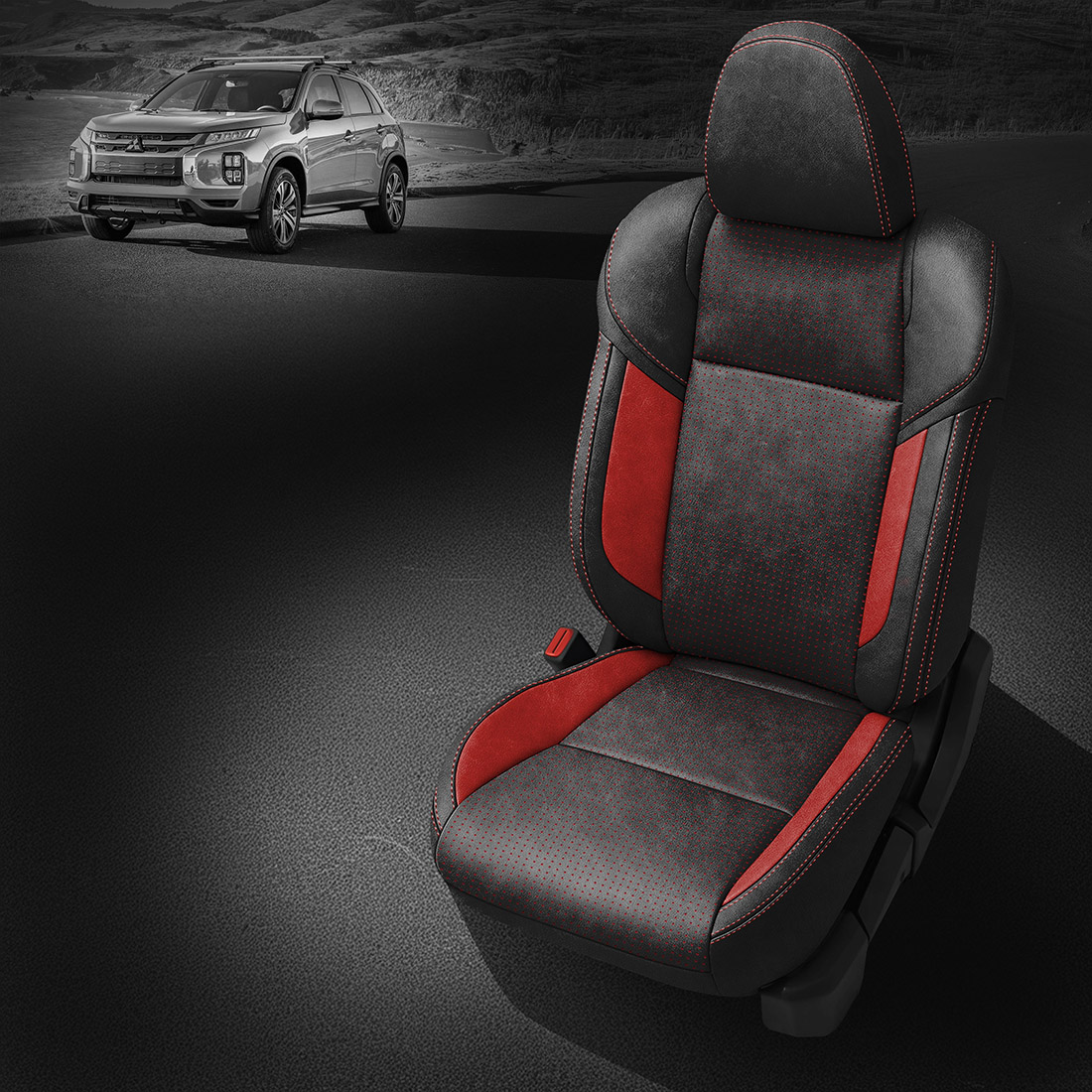 BLACK wrap, BCDA RED Body, RED contrast all stitch, RED wings