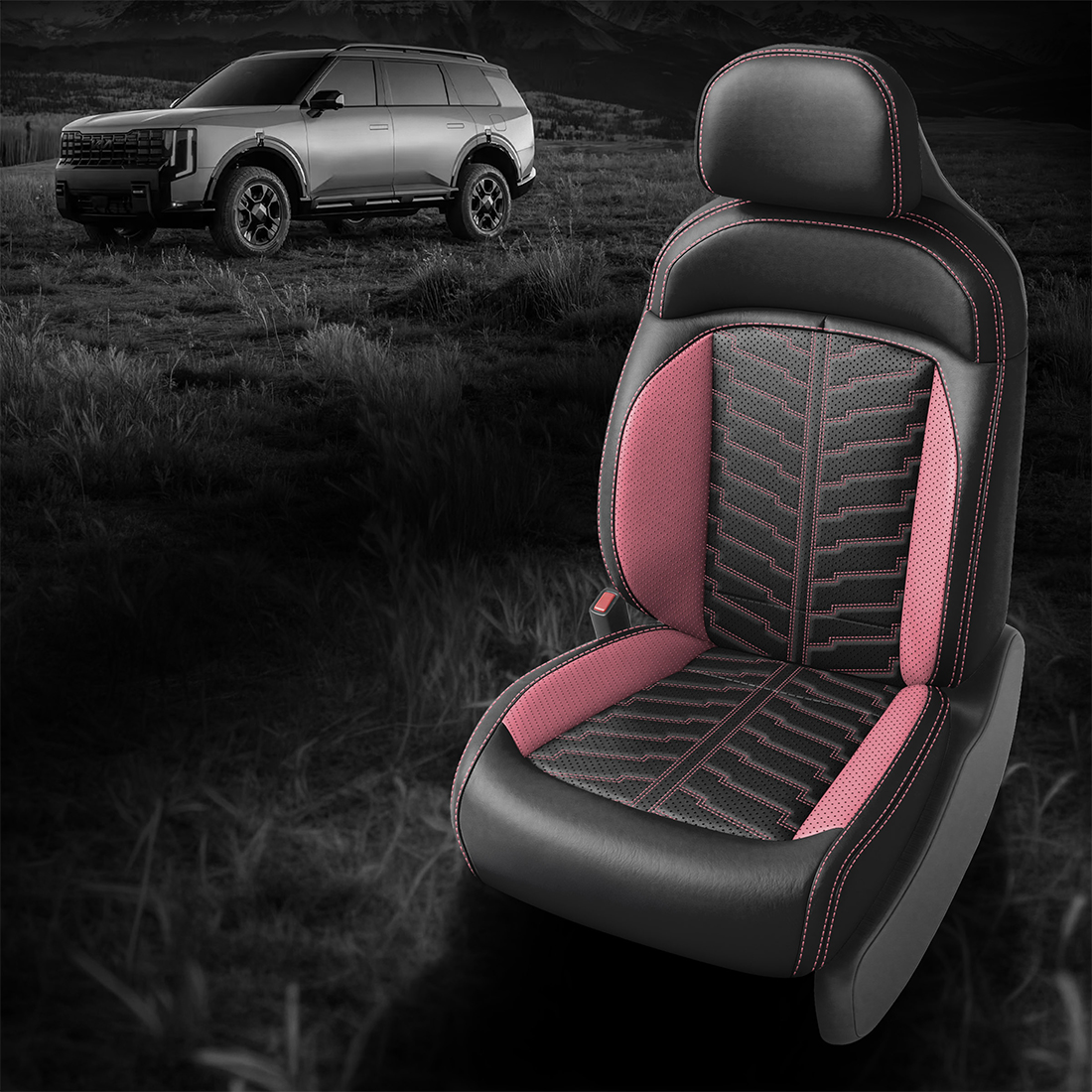 BLACK wrap, BLACK Insert, Perf Inserts & Wings, BLOSSOM contrast all stitch, BLOSSOM wings, Tek Stitch ELEKTRITEK INSERTS, BLOSSOM TekColor
