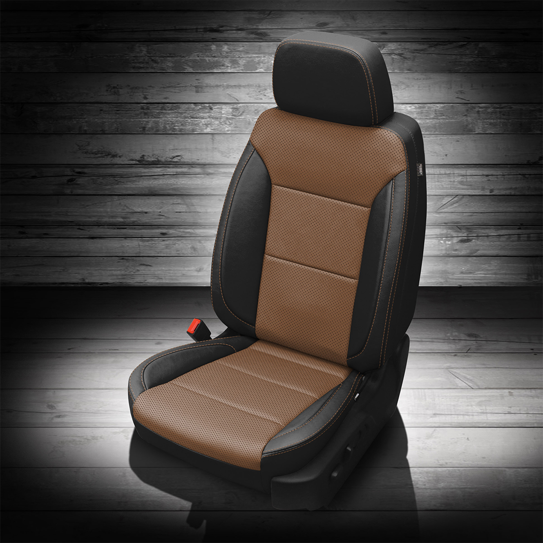 BLACK wrap, WALNUT Body, Perf Body, WALNUT contrast all stitch