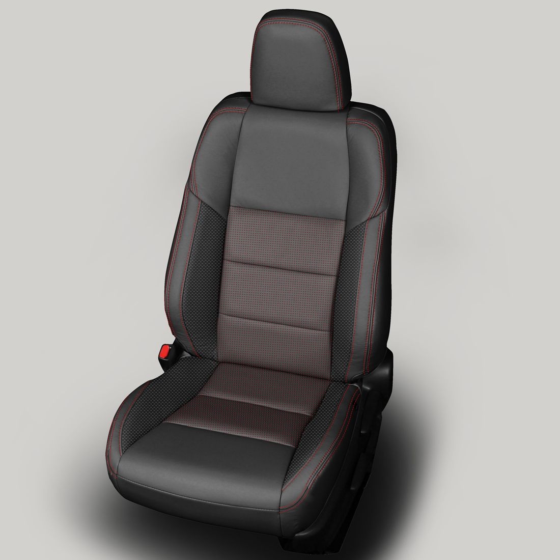 BLACK wrap, BCDA RED Insert, CARDINAL double stitching, C SHADOW wings
