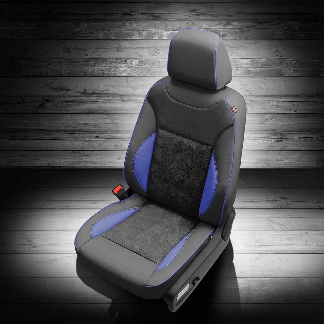 BLACK wrap, ~3030 RAVEN Insert, COBALT piping, COBALT wings