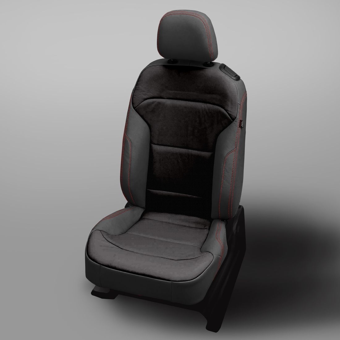 BLACK wrap, CARDINAL Insert, Perf Inserts, CARDINAL double stitching
