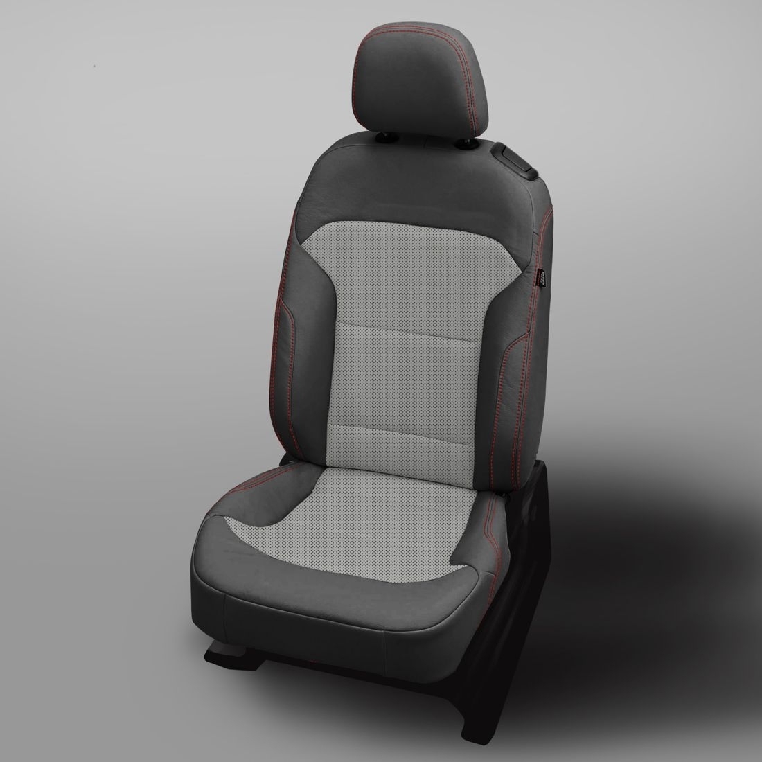 BLACK wrap, ASH Insert, Perf Inserts, CARDINAL double stitching