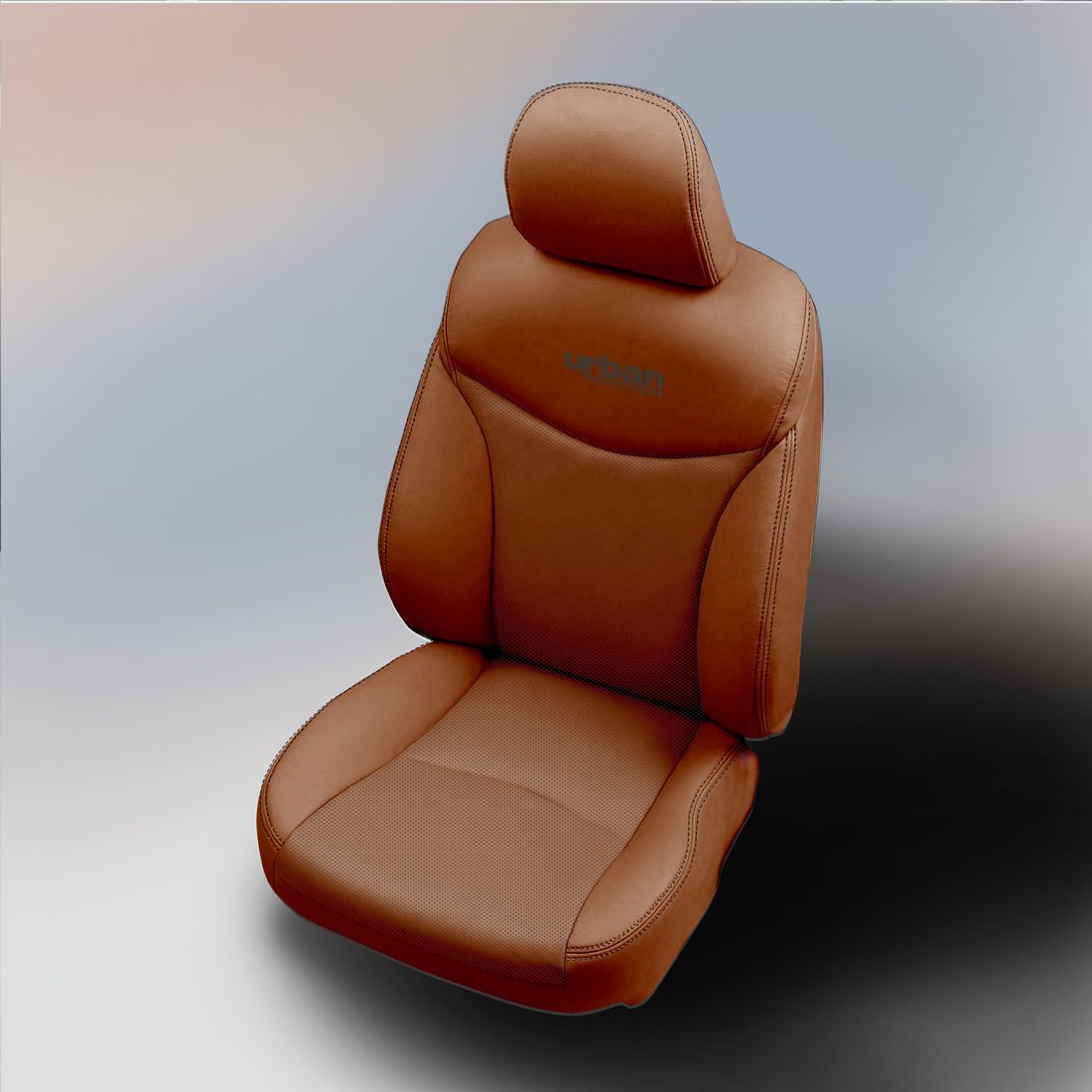 COGNAC wrap, Perf Combo, BLACK double stitching, MISCELLANEA logo J32 4126 (SAND DUNE)