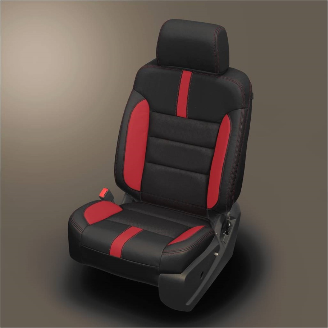 BLACK wrap, BCDA RED Insert, CARDINAL contrast all stitch, CARDINAL wings