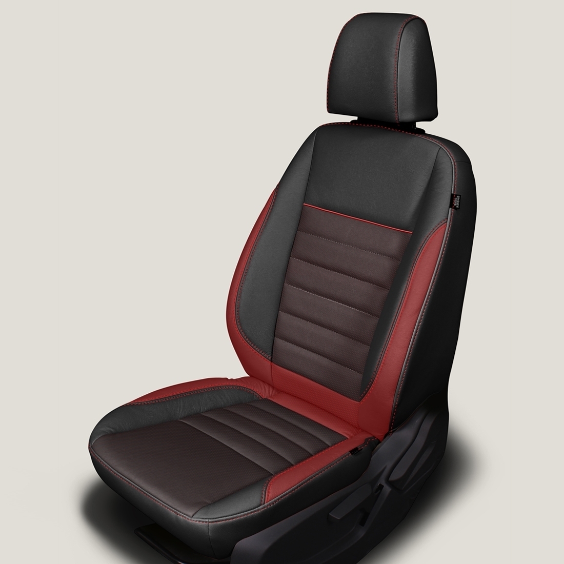 BLACK wrap, BCDA RED Combo, RED contrast all stitch no insert, RED wings