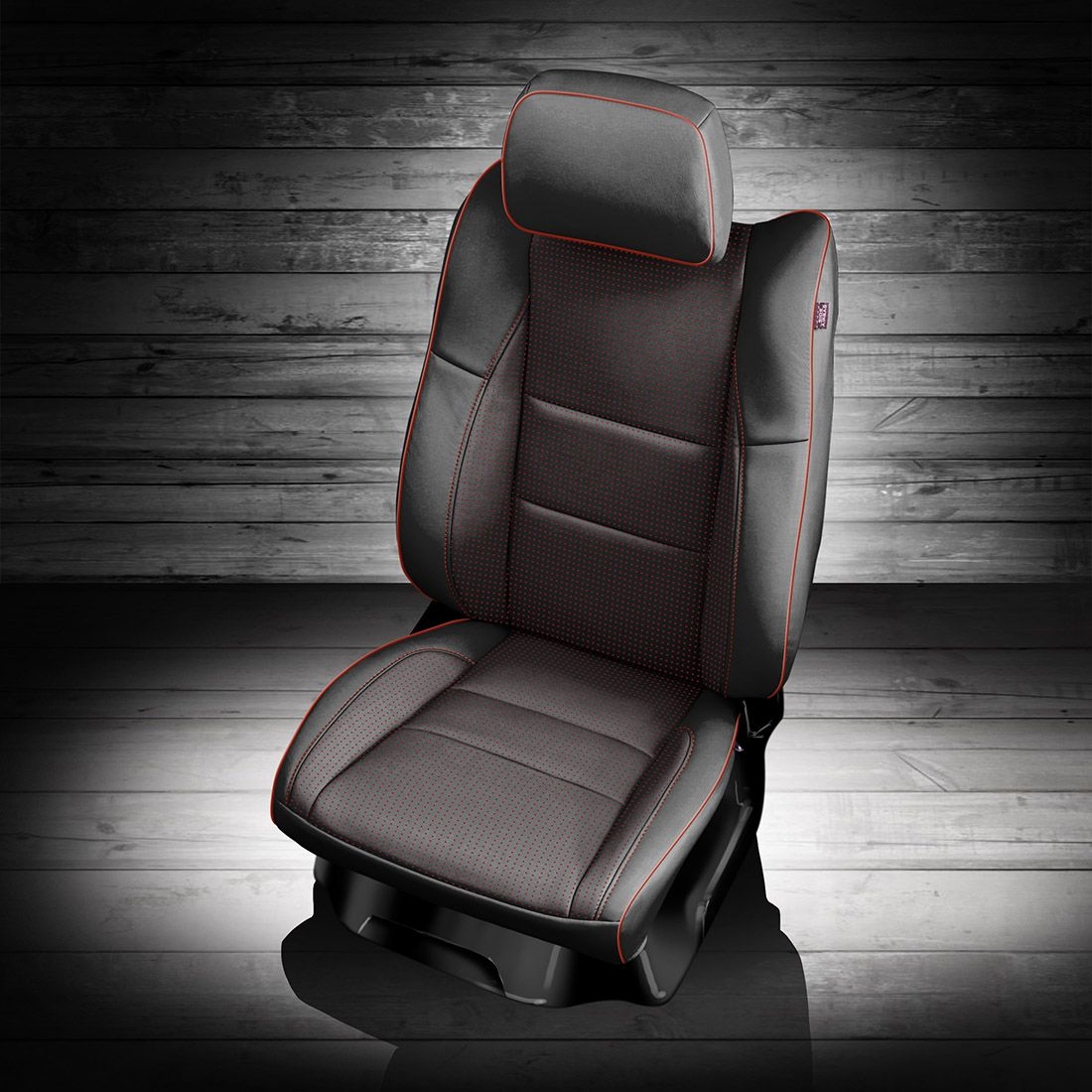 BLACK wrap, BCDA RED Body, RED piping, BCDA RED wings