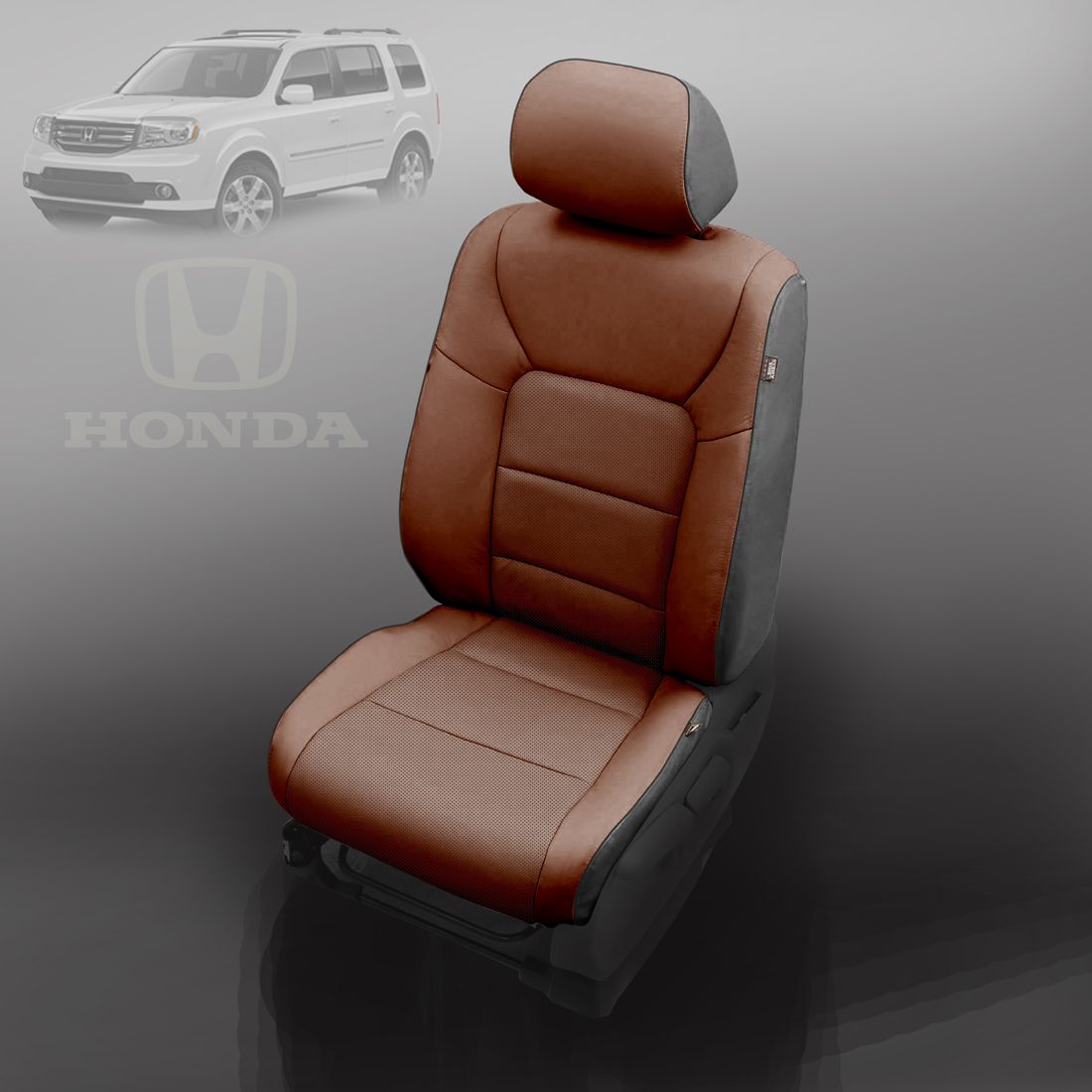 BLACK wrap, MAHOGANY Facing, Perf Combo, BLACK piping