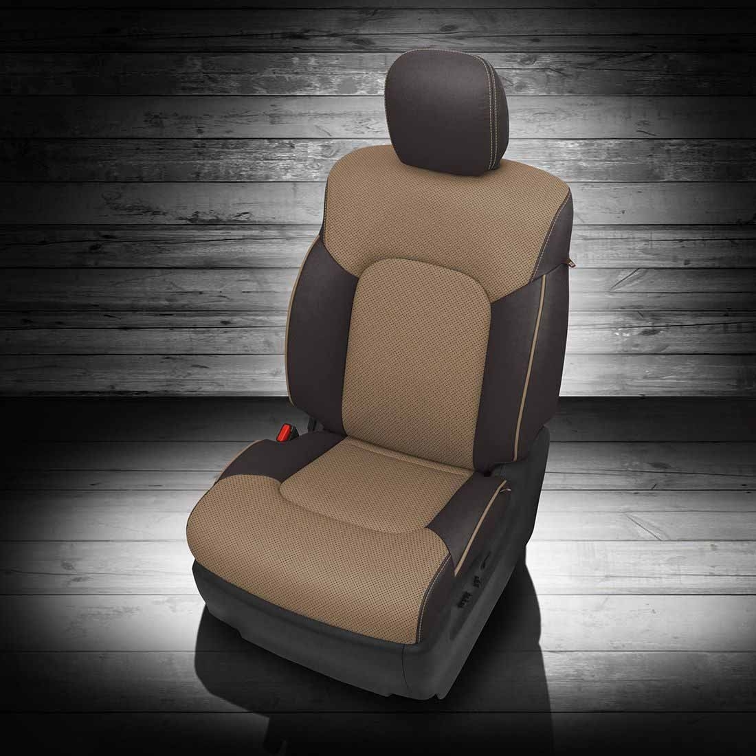 DK GRAPHITE wrap, SANDSTONE Body, Perf Body, SANDSTONE contrast all stitch, SANDSTONE wings