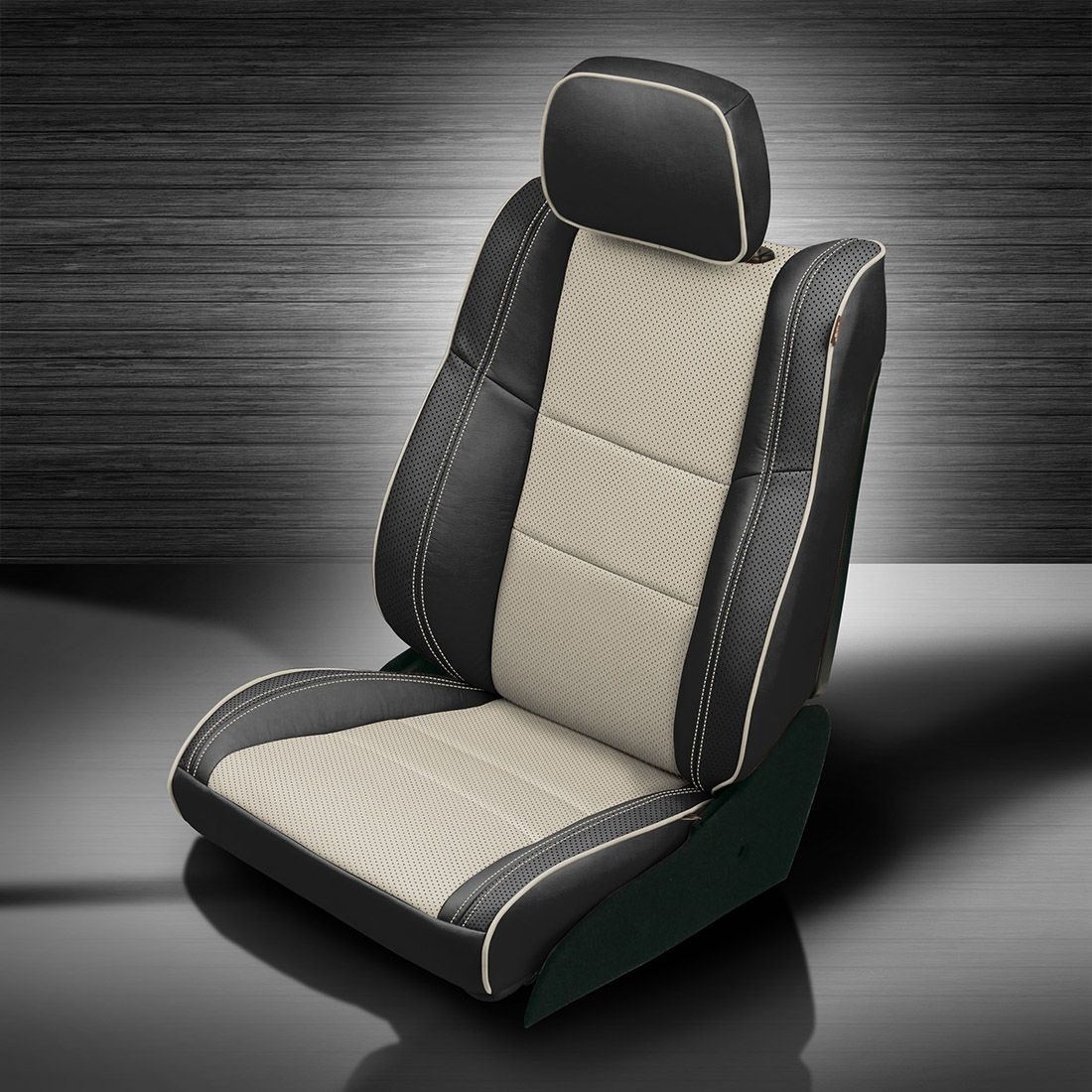BLACK wrap, ALABASTER Body, Perf Body & Wings, ALABASTER piping