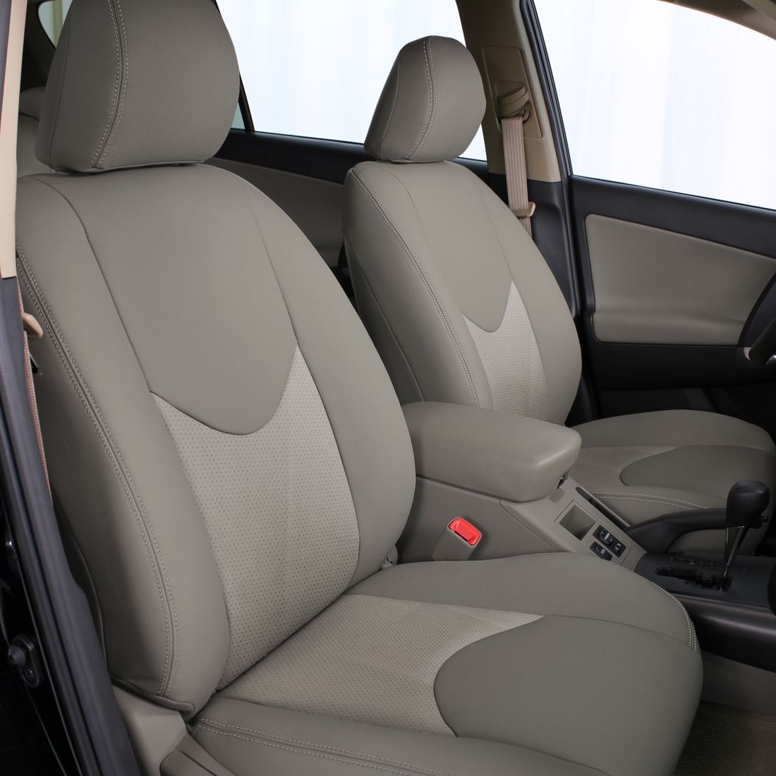 ASH wrap, DOVE GREY Insert, Perf Inserts, DOVE GREY double stitching