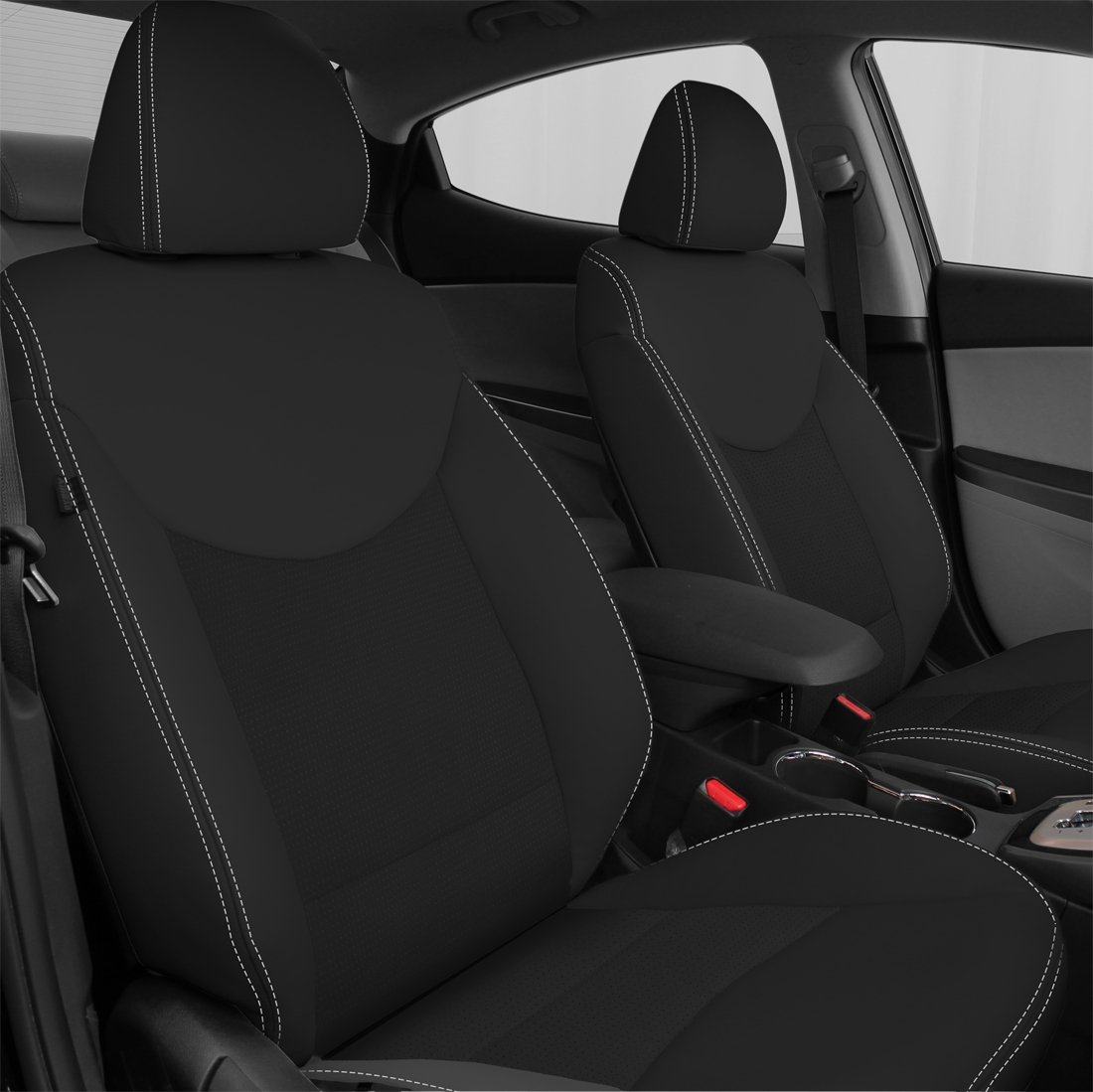 BLACK wrap, BCDA FLINT Combo, SILVER double stitching