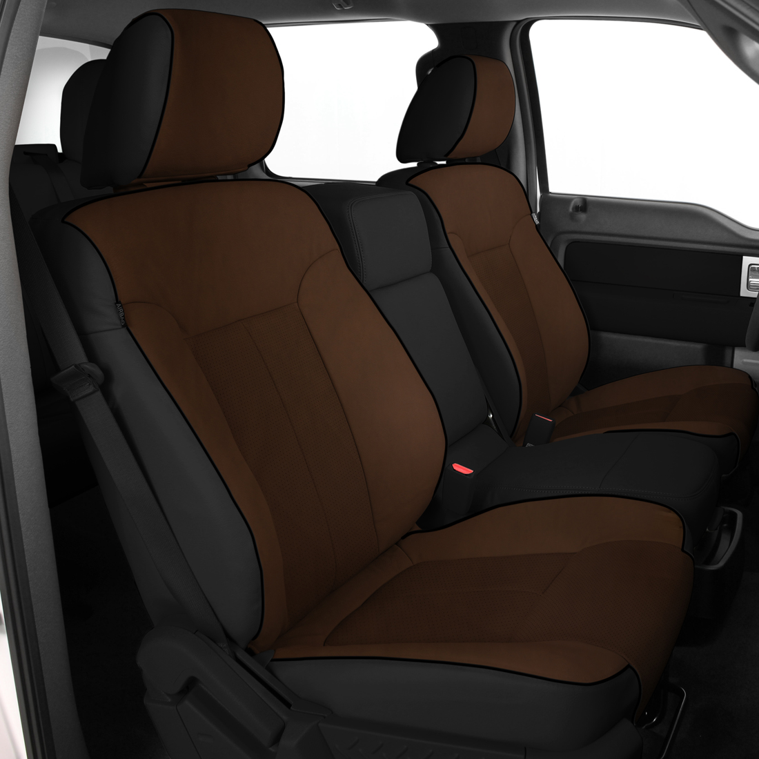 BLACK wrap, AMARETTO Facing, Perf Combo, BLACK piping