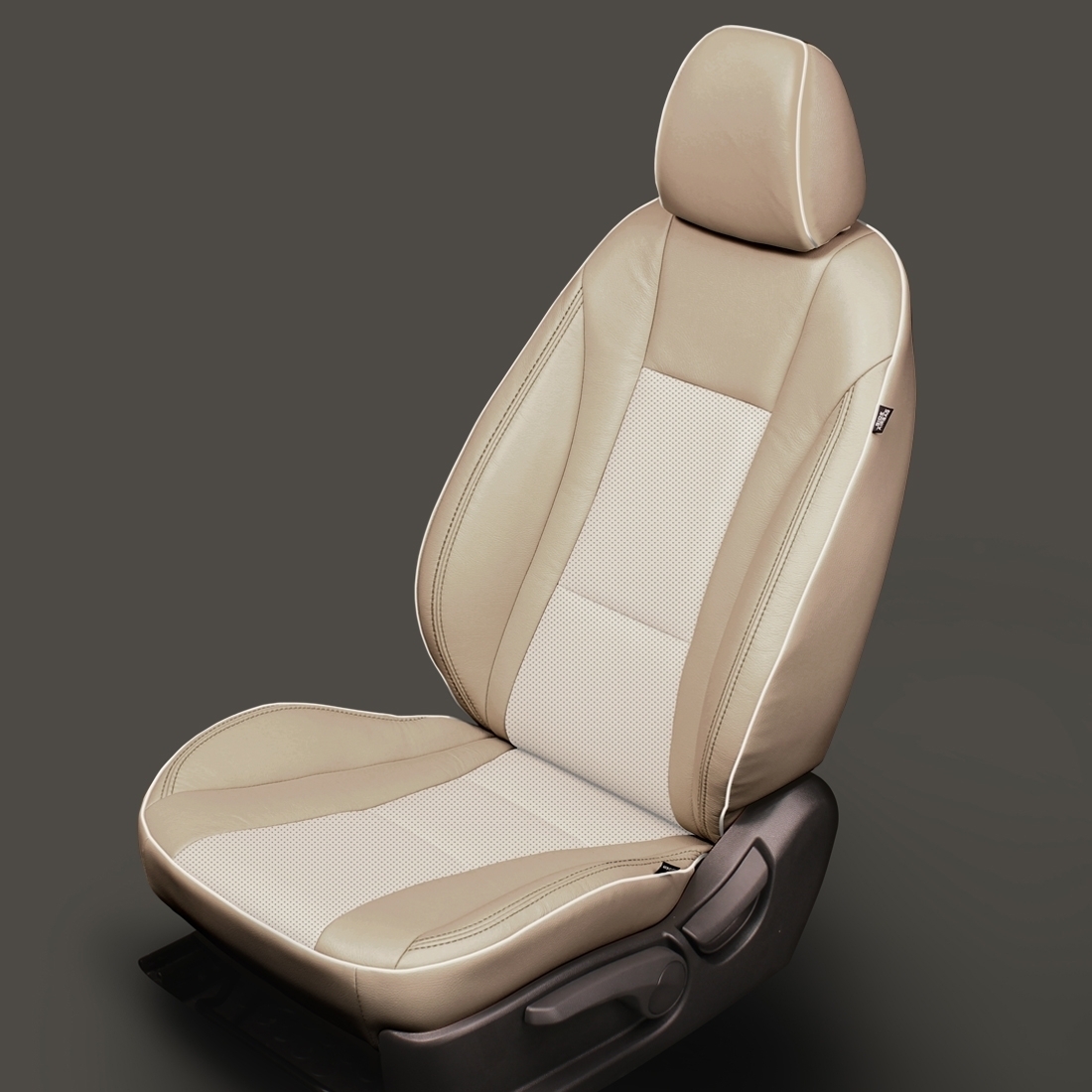 PUDDY wrap, BONE Combo, Perf Combo, TAUPE double stitching