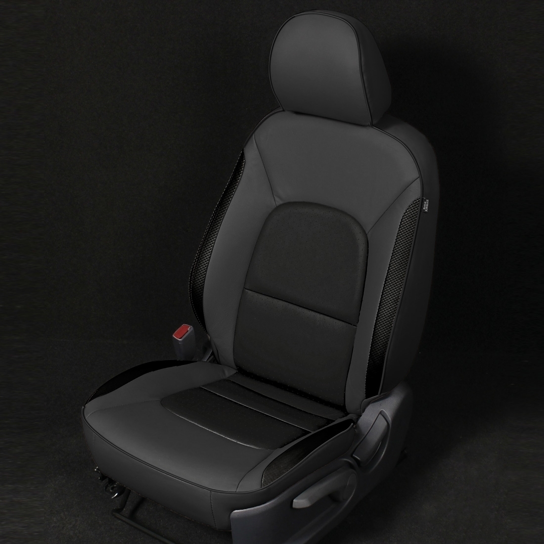 BLACK wrap, BCDA FLINT Insert, BLACK double stitching, C SHADOW wings