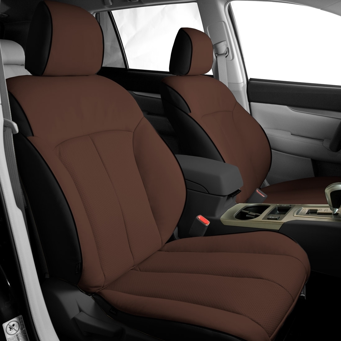 BLACK wrap, AMARETTO Facing, Perf Combo, BLACK piping
