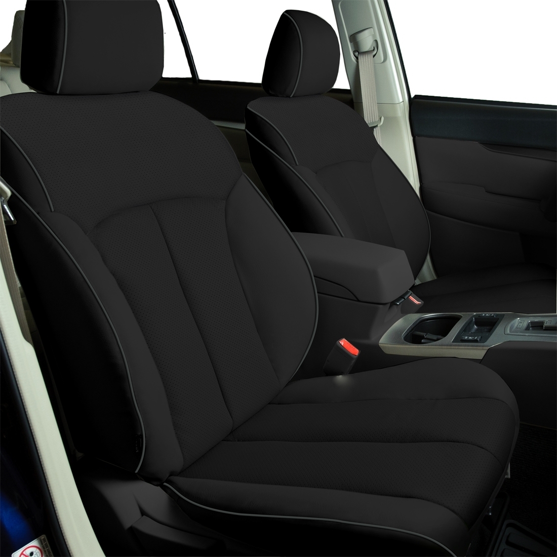 BLACK wrap, ~3030 RAVEN Body, Perf Body, LT GREY piping